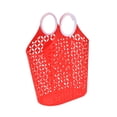 thumbnail image 3 of YWMJZEU Shower Basket Bath Basket with Handles Box and Drain Holes Drainage Tote for Gym Red, 3 of 9