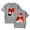 Grey, variant on Diljit Dosanjh DIL-LUMINATI Tour Merch T-Shirt Women Men Crewneck Short Sleeve Fashion Tee