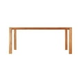 thumbnail image 2 of Porter Designs Bauhaus Solid Acacia Wood Dining Table - Natural., 2 of 6