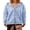Blue, variant on Gupgi Women Star Hoodies Long Sleeve Zip Up Hooded Jacket Harajuku Sweatshirt Vintage Streetwear