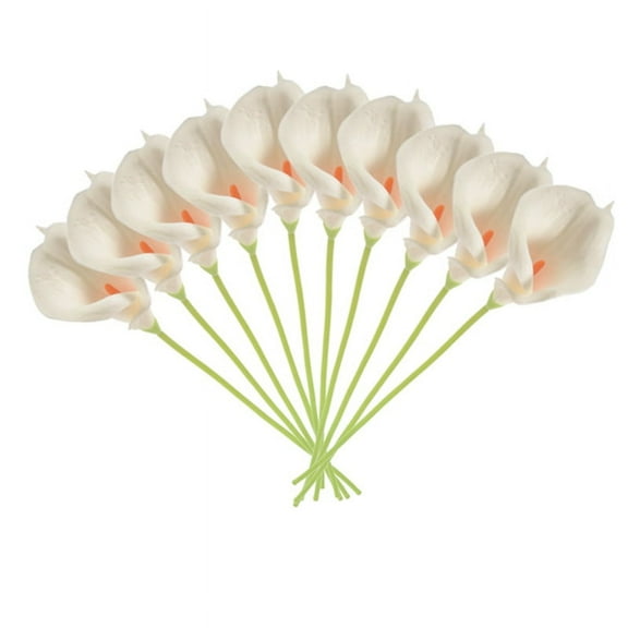 Calla Lily 10 Latex Real Touch KC51 White