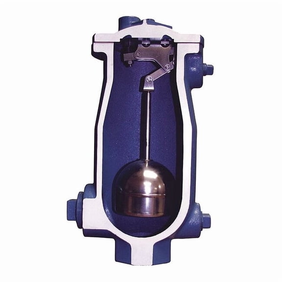 Val-Matic Air Vac Valve,FNPT,2 x 1/2,CI 48R02-2HT-C6B6Y