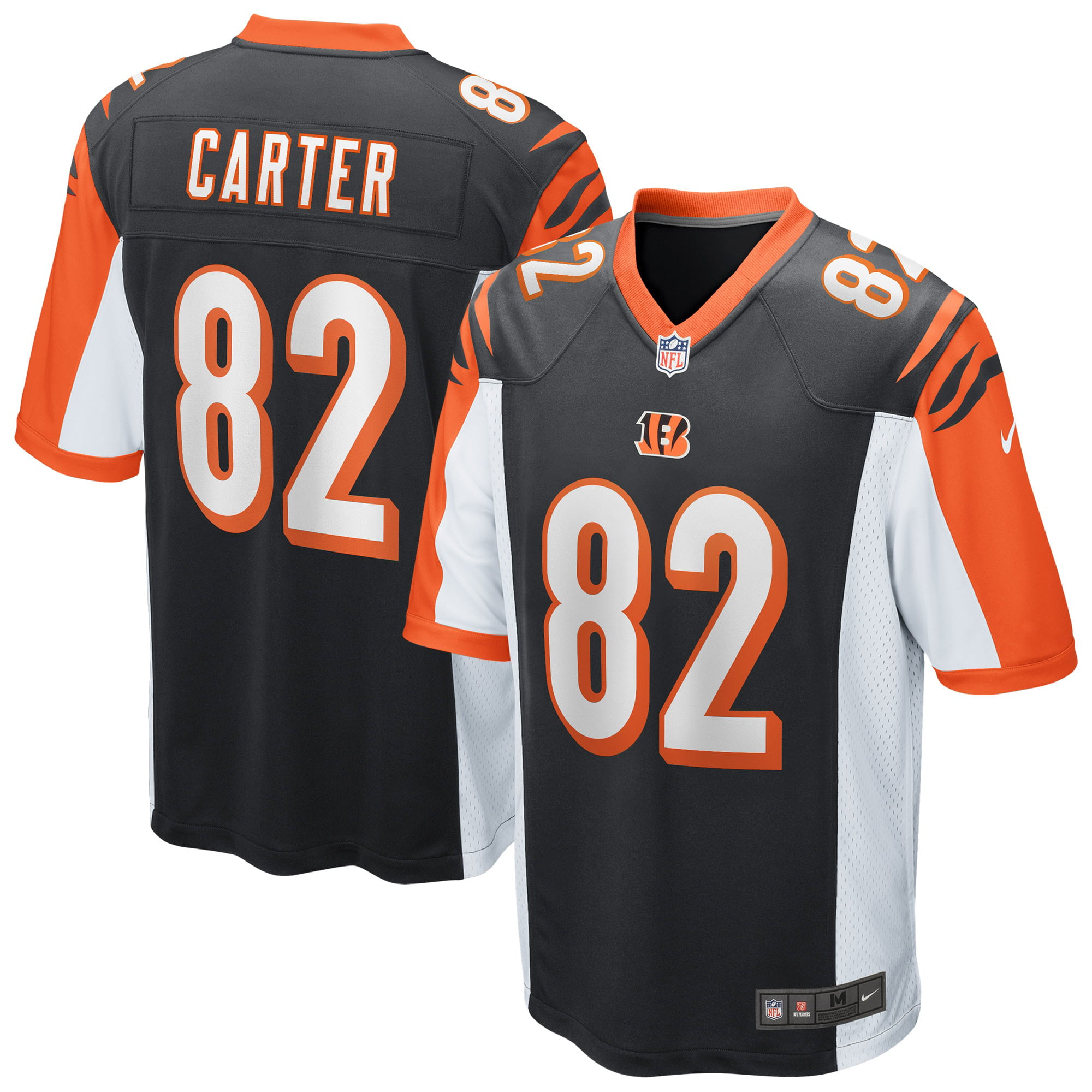 Cethan Carter Cincinnati Bengals Nike Game Jersey - Black - Walmart.com