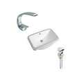 thumbnail image 1 of DROP Bath and Kitchen DR091121 Undermount Bathroom Sink Set, 1 of 5