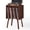Walnut, variant on LELELINKY Record Player Stand with 4 Storage Compartments Holds 100 Albums, Mid-Century Turntable Cabinet with Wood Legs for Bedroom, Walnut