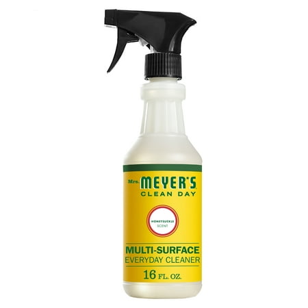 (2 pack) Mrs. Meyer’s Clean Day Multi-Surface Everyday Cleaner, Honeysuckle Scent, 16 ounce