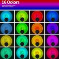 thumbnail image 6 of Smart 16 Colors LED Sunset Projection Lamp APP and Remote Control - black, 6 of 7