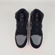 thumbnail image 4 of Ni - ke Air Jordan Retro 1 Girl's PS 440564 002 Canvas High Shoes Sneakers Black Sz 12 C, 4 of 5