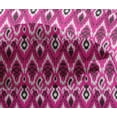 thumbnail image 4 of oneOone Viscose Chiffon Fabric Paisley & Chevron Ikat Printed Craft Fabric BTY 42 Inch Wide, 4 of 4