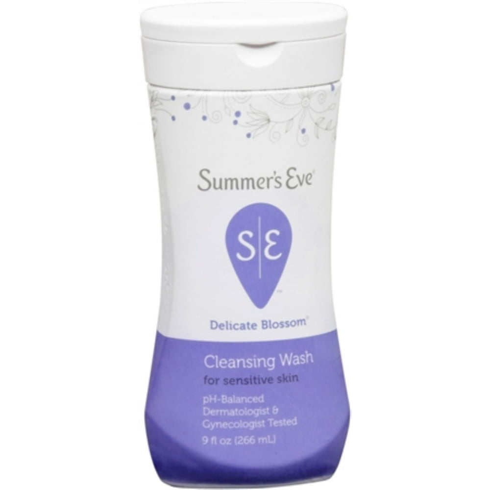 Summer's Eve Feminine Wash Sensitive Skin Delicate Blossom 9 oz (Pack