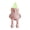 Pink, variant on Cute Printed Glow-in-the-Dark Candle-shaped Figurine With Movable Joints Heartwarming Desktop Ornament For Home Decor And Gifting(Gray)