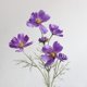 thumbnail image 1 of Xiao Hua 6 flores artificiales de tacto real para decoración del hogar, oficina, boda, arreglo floral (Q47), 1 of 5