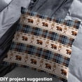 thumbnail image 2 of Castle Fairy Wildlife Bear Fabric by the Yard 1 Yard,Plaid Buffalo Home Decor Fabric by the Yard,Tribal Aztec Room Decor Fabric by the Yard,Super Cozy Rustic Room Decor, 2 of 6