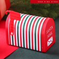 thumbnail image 1 of Latas navideñas para galletas, cajas de lata para dulces, caja de hojalata de Navidad, caja de lata personalizada con forma Irregular de muñeco de nieve de Papá Noel, 1 of 4