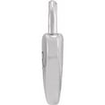 thumbnail image 4 of Auriga Fine Jewelry 925 Sterling Silver Heart Lock Pendant for Women, 4 of 5