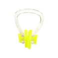 thumbnail image 1 of Unique Bargains 1 Pc Waterproof Swimming Nose Clips for Surfing Bright Yellow, 1 of 6