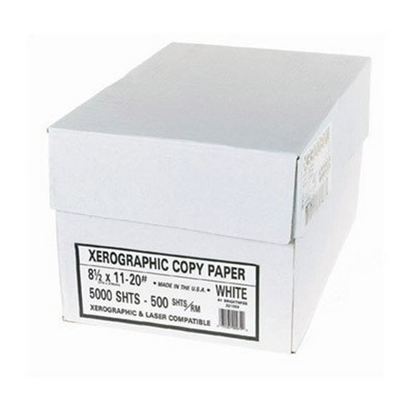 Alliance Copy Paper 8-1/2" x 11" 95 Bright 20lb 500Shts/Ream, 10 Reams per Case, 5000 Sheets Total