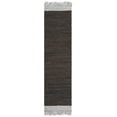 thumbnail image 2 of SAFAVIEH Vintage Leather Horatio Braided Fringe Border Runner Rug, Light Grey/Dark Brown, 2'3" x 6', 2 of 7