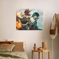 thumbnail image 6 of My Hero Academia Canvas Decorative Poster Art Picture Painting Bedroom Painting Decor Dinner Room Living Room Posters Gift Unframe Wall Poster 16"x20", 6 of 7