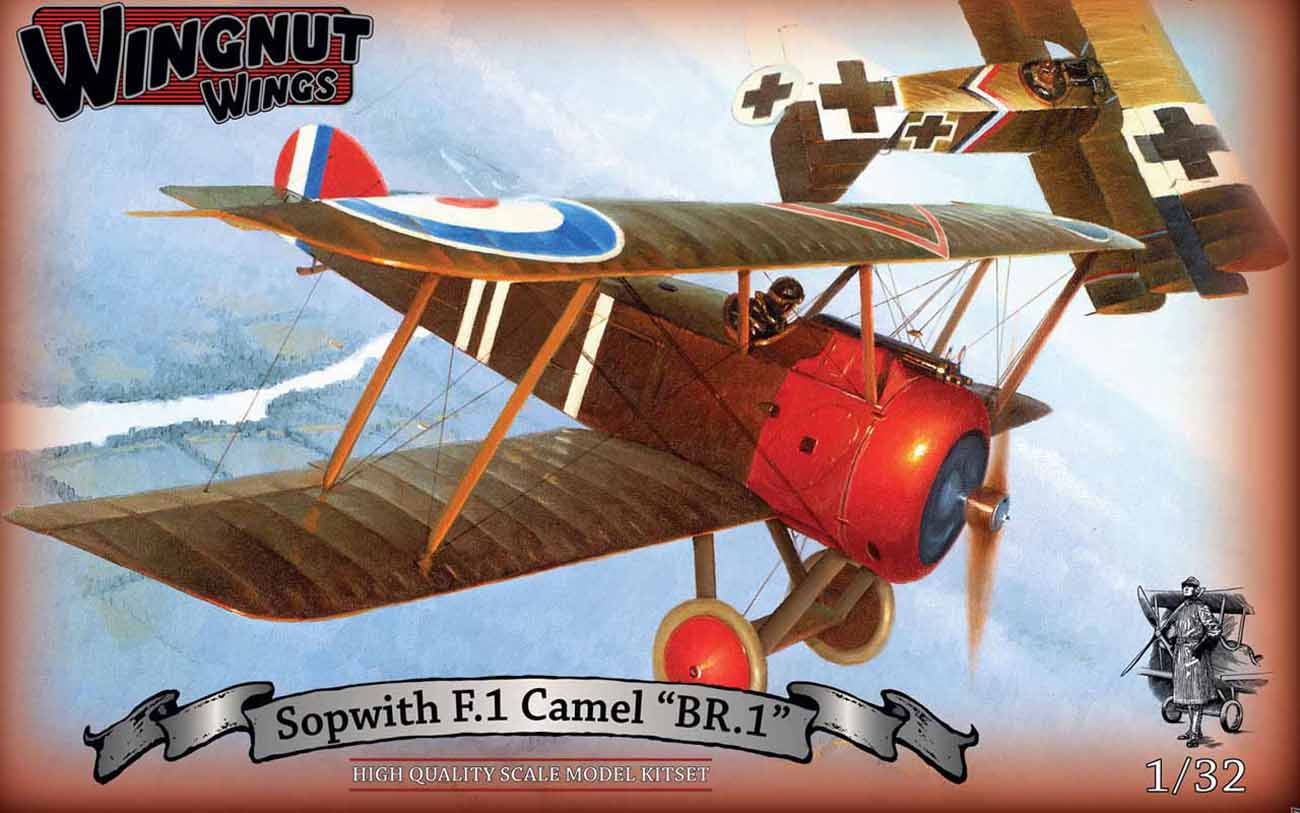 Wingnut Wings 132 Sopwith F.1 Camel BR.1 High Quality Plastic Model