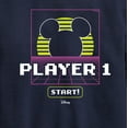 thumbnail image 3 of Disney - Player 1 Start  - Toddler & Youth Crewneck Fleece Sweatshirt, 3 of 5