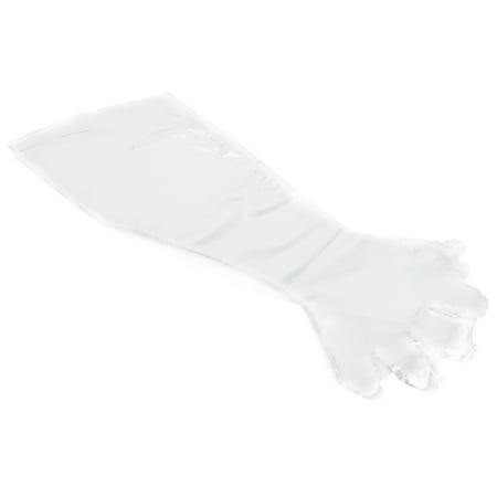 

Gloves Artificial Gloves Animal Gloves Disposable Gloves 50Pcs Gloves White PE Soft Arm Disposable For Animal 100cm