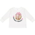 thumbnail image 3 of Inktastic Baseball Princess- Tiara Girls Long Sleeve Toddler T-Shirt, 3 of 5