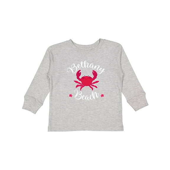 Inktastic Bethany Beach Delaware Boys or Girls Long Sleeve Toddler T-Shirt