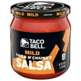 thumbnail image 5 of Taco Bell Mild Thick N' Chunky Salsa, 16 oz Jar, 5 of 9