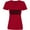 Red, variant on Inktastic Chicago Skyline Grunge Women's V-Neck T-Shirt