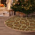 thumbnail image 5 of Sikiie Snake Skin Nativity Christmas Tree Skirt, Jesus Christian Winter Holiday Tree Mat Decoration(30-48IN)30", 5 of 6