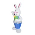 thumbnail image 4 of Easter Decorations Easter Inflatable Standing Bunny Inflatable Model Glowing Decoration, 4 of 5
