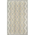 thumbnail image 1 of Novogratz INDIOIND-1GRY237A 2 ft. 3 in. x 7 ft. 10 in. Indio-1 Hand Loomed Runner Rug - Grey, 1 of 1