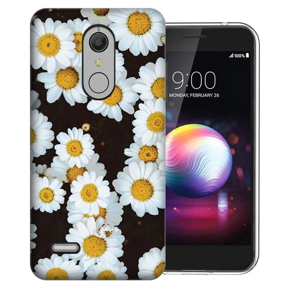 MUNDAZE LG Stylo 5 Cute Daisy Flower Design Phone Case Cover