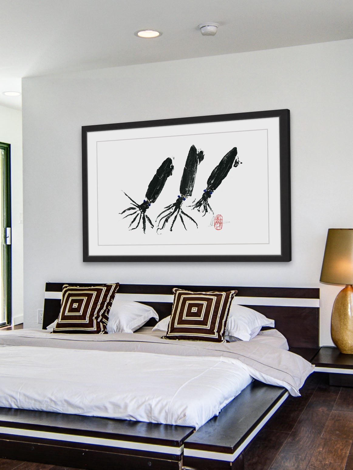 "Ink Brothers" Framed Painting Print