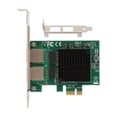 thumbnail image 2 of Tarjeta De Red PCIE NIC, Transmisión Estable, Bajo Consumo De Energía, Tarjeta De Red NIC RJ45 Dual, Compacta, Práctica Para, 2 of 7