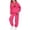 Hot Pink, variant on Piomll Matching Sets For Girls Valentine's Day Hooded Tracksuit Leopard Print Heart Fleece Jogger Kids Outfits