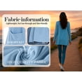 thumbnail image 3 of JWD Women's Cardigan Casual Lightweight with Pocketes Long Sleeve Open Front Cardigan Royal Blue S, 3 of 8