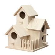 YODETEY Black Friday deals,Shop All Bird Houses,Nest Dox Nest House Bird House Bird Box Wooden Box