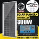 thumbnail image 3 of Kit solar de 300 W con panel solar flexible, módulo fotovoltaico monocristalino + controlador de 20 A para carga de baterías de barcos, coches, autocaravanas, casas y cobertizos., 3 of 6