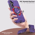 thumbnail image 5 of Magnetic for Samsung Galaxy A35 5G Case with Stand with 2 Pack Screen Protector [Compatible with Magsafe] Military Grade Shockproof Rugged Phone Cover with 360° Rotate Kickstand for A35 5G, 5 of 12