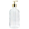 thumbnail image 5 of Refillable Gold Soap Dispenser Set with Pump for Bathroom, Kitchen (6 Pack), 5 of 10