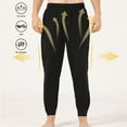 thumbnail image 3 of Men’s Joggers Pants Elastic Bottom Zipper Pocket Workout Casual Sweatpants Trouser, 3 of 8