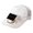 White, variant on Outdoor Solar Powered Fan Hat Visor Style Rechargeable USB Charging Group Activities Three Seasonal Use, White