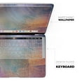 thumbnail image 4 of DesignSkinz The Swirling Tie-Dye Scratched Surface Full-Body Skin Decal Wrap Cover for MacBook Pro 13" M1/M2 (A2338), 4 of 9