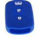 thumbnail image 3 of Funda protectora de silicona para llave remota de automóvil de 3 botones de repuesto Azul profundo, 3 of 8