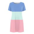 thumbnail image 5 of TJAZFJPA Robe Blanche Femmes Robes d'Été Décontractées Manches Courtes Robes d'Été Décontractées T-Shirt Robes Jupes de Plage Mini Robes Femmes Formelles Aguichant Robe Rouge, 5 of 5