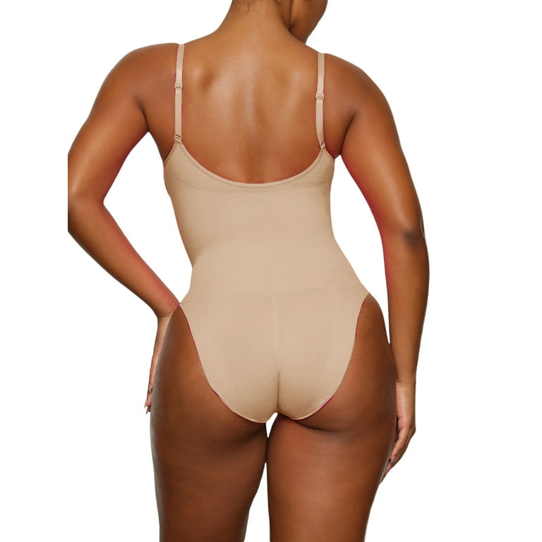 Sprifallbaby Women's Plus Size Cami Bodysuits, Summer Sleeveless