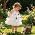 thumbnail image 5 of MEZZALL Halloween Girls Dress Layered Sleeveless Dress Kids Parties And Photoshoots Fashionable Dresses, 5 of 6
