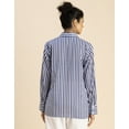 thumbnail image 4 of Moomaya Long Sleeve Spread Collar Shirt Cotton Shirt - Women's Casual Shirt, 4 of 9